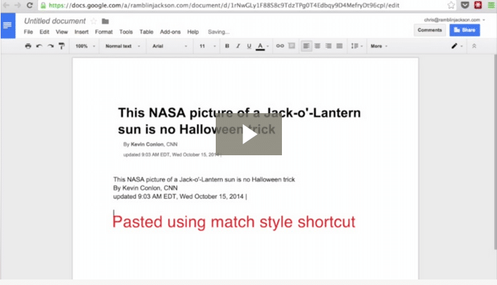 Keyboard Shortcut To Copy And Paste