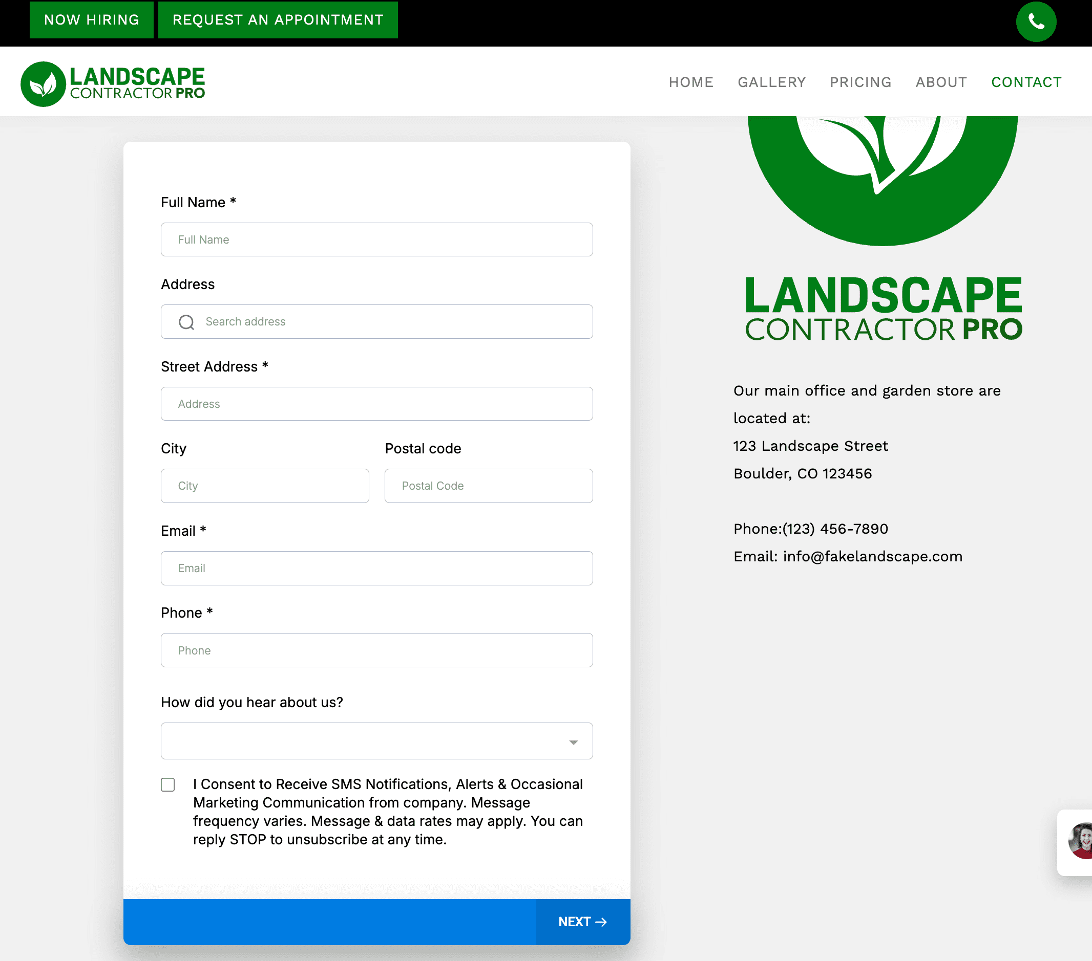 Smart Form - Contact Form